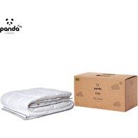 Panda London Cloud Bamboo Duvet - Kids in White | Size: Junior