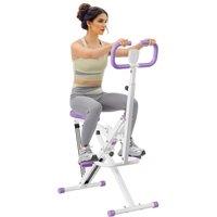 Dprodo Foldable Squat Machine Exercise Equipment in White | Size: 14kg