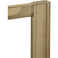 Balterley Wetroom Accessories Profile Extension Kit Brushed Brass 1850mm in Metallics
