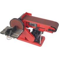 EONLION 500W Belt Disc Sander Bench 390Mm Sander in Red
