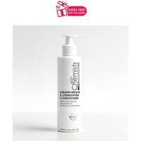 skinChemists professional Women's Keratin Repair & Strengthen Conditioner 250ml in White