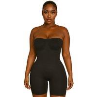 GWB Shapewear Women's Black Sculpt Removable Straps Butt Lift Seamless Shapewear | Size: 18-20