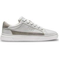 Enzo Men's Sienna Lace Up Trainers in White | Size: 12