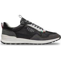 Enzo Men's Solaro Runner Trainers in Black | Size: 6