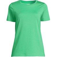 Lands' End Women's Supima Short Sleeve Crew Neck T-shirt in Bright Green | Size: 16-18