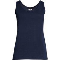 Lands' End Women's Plus Cotton Vest Top in Dark Navy | Size: 28-30