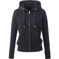 Anthem Women's Full Zip Hoodie in Black | Size: Small