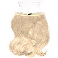Lullabellz Women's 18" 1 Piece Hidden Halo Blow Dry Hair Extensions in Light Blonde