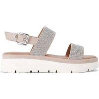 KG Kurt Geiger Women's 'Daisy Gem' Sandals in Silver | Size: 6
