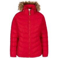 Trespass Women's Nadina Waterproof Padded Jacket in Red | Size: Large