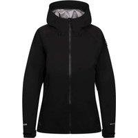 Trespass Women's Justine DLX Waterproof Jacket in Black | Size: 10