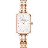 Daniel Wellington Women's DW00100620 Quadro 20mm Quartz Watch in Rose Gold