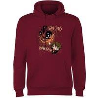 Harry Potter Kids Expecto Patronum Hoodie - Burgundy | Size: Small
