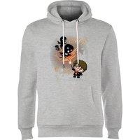 Harry Potter Kids Expecto Patronum Hoodie - Grey | Size: Large