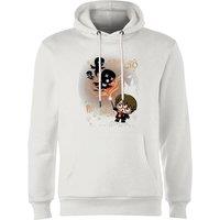 Harry Potter Kids Expecto Patronum Hoodie - White | Size: XL