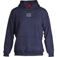 Hugo Men's Laze Hoodie Dark Blue | Size: Large