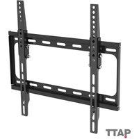 TTAP PPS TTD404T1 Adjustable Flat/Tilt TV Wall Mount Bracket for Up to 65" in Black