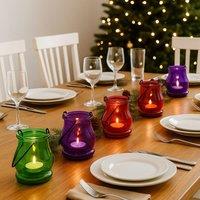 volila 12 Pack Tealight Holders for Spring/Summer, Table Decorations, Home Dcor
