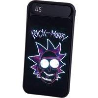 Lazerbuilt Rick & Morty 10, 000 mAh Light-Up Power Bank - Black