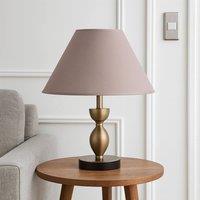 Voltico Two Pack 12 Inch Coolie Lamp Shades in Light Brown