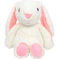 Alivio Singing Music Bunny Baby Sleep Soother Plush Toy with 4 Modes Music in White