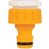 Hozelock Threaded Tap Connector in Yellow