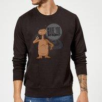 E.T. the Extra-Terrestrial ET Where Are You From Sweatshirt - Black | Size: Small