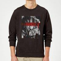 Chucky Typographic Sweatshirt - Black | Size: XL