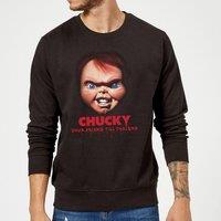 Chucky Friends Till The End Sweatshirt - Black | Size: Medium