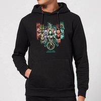 DC Comics Aquaman Unite The Kingdoms Hoodie - Black | Size: Large