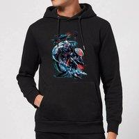 DC Comics Aquaman Black Manta & Ocean Master Hoodie - Black | Size: Large