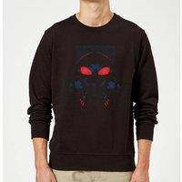 DC Comics Aquaman Black Manta Sweatshirt - Black | Size: 3XL