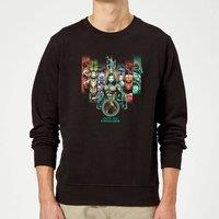 DC Comics Aquaman Unite The Kingdoms Sweatshirt - Black | Size: Medium