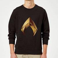 DC Comics Aquaman Symbol Sweatshirt - Black | Size: 5XL
