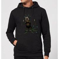 FANTASTIC BEASTS Augurey Hoodie - Black | Size: Large