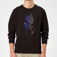 FANTASTIC BEASTS Tribal Thestral Sweatshirt - Black | Size: Large