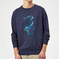 FANTASTIC BEASTS Newt Silhouette Sweatshirt - Navy | Size: Large