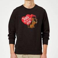 Scooby Doo Ruv Is In The Air Sweatshirt - Black | Size: XL