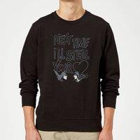 DC Comics Batman Steal Your Heart Sweatshirt - Black | Size: 2XL