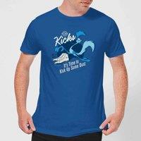 Looney Tunes ACME Kicks Men's T-Shirt - Royal Blue | Size: Small