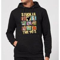 Cartoon Network Stuck In The 90s Hoodie - Black | Size: Small