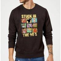 Cartoon Network Stuck In The 90s Sweatshirt - Black | Size: Small