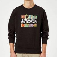 Cartoon Network Logo Characters Sweatshirt - Black | Size: Large