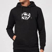 DC Comics Justice League Graffiti Superman Hoodie - Black | Size: Small