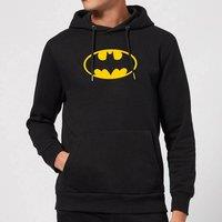 DC Comics Justice League Batman Logo Hoodie - Black | Size: 2XL