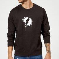 DC Comics Justice League Graffiti The Flash Sweatshirt - Black | Size: Large
