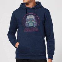 Transformers All Hail Megatron Hoodie - Navy | Size: Small