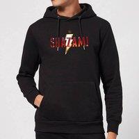 DC Comics Shazam Logo Hoodie - Black | Size: Small