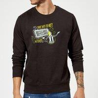 Beetlejuice The Ghost With The Most Sweatshirt - Black | Size: Small