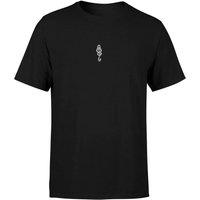 Harry Potter The Dark Arts Death Eater Lines T-Shirt With Embroidery - Black | Size: Large